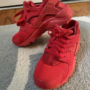 Nike Huarache Red Running Shoe